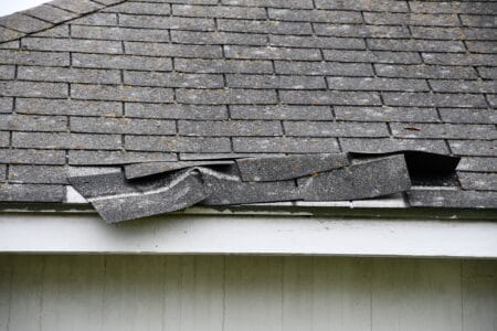 Hail damage roof repair in Orlando