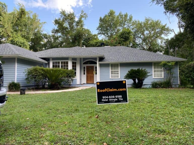 Roof replaced in Jacksonville